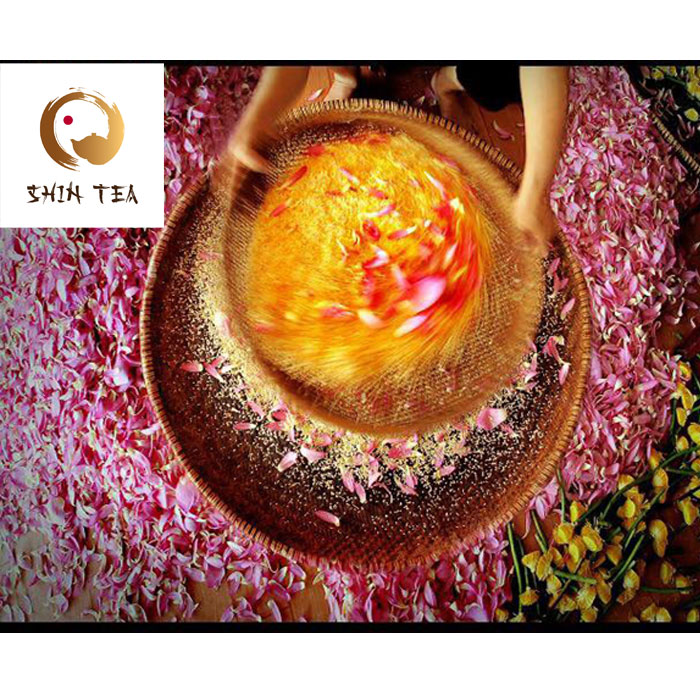 Trà Sen Tây Hồ Thượng Hạng hộp tâm giao 100g